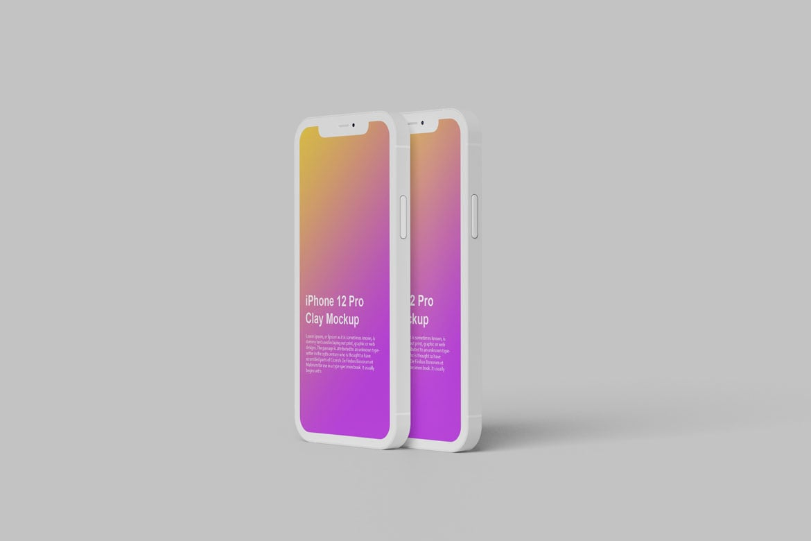 图片[5]-Phone 12 Pro Clay Mockup（562105）-技能树